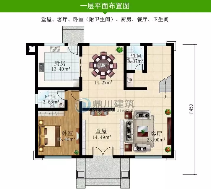 7款廚房帶后門的農(nóng)村別墅，適合農(nóng)村的生活習(xí)慣，值得收藏！