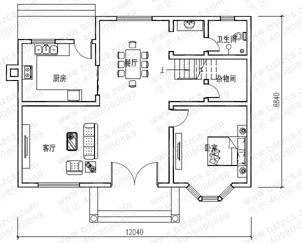 7款廚房帶后門的農(nóng)村別墅，適合農(nóng)村的生活習(xí)慣，值得收藏！