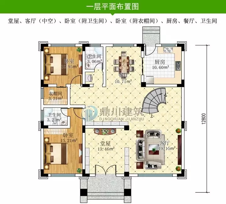 7款廚房帶后門的農(nóng)村別墅，適合農(nóng)村的生活習(xí)慣，值得收藏！