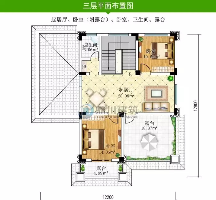 7款廚房帶后門的農(nóng)村別墅，適合農(nóng)村的生活習(xí)慣，值得收藏！